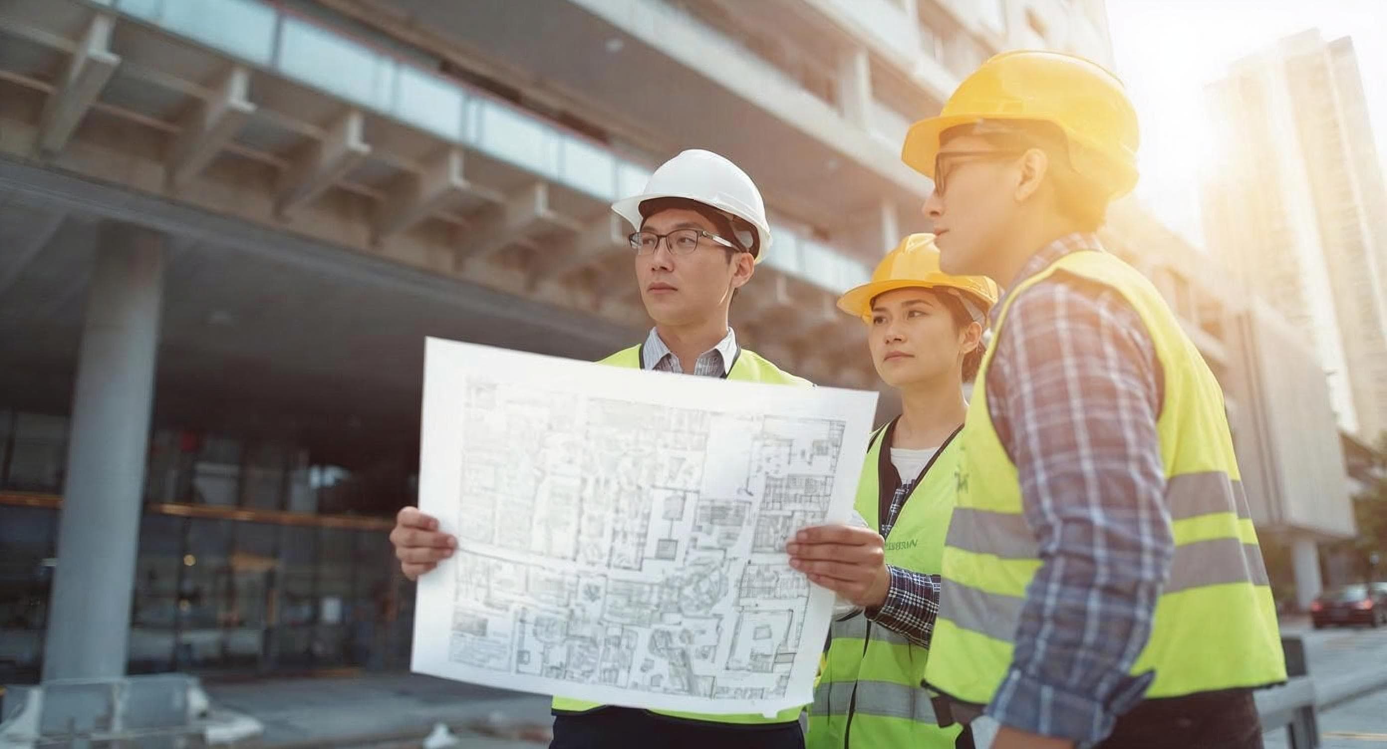 大廈內外工程展示圖